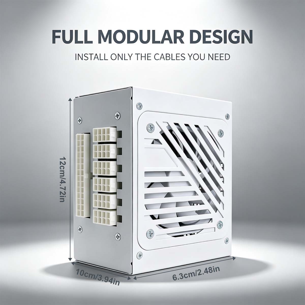 600W SFX Güç Kaynağı, Tamamen  - 750W Sfx Fully Modular Power Supply incelemesi ve fiyatı